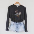 Disney The Jungle Book Tropical Group Poster Raglan Sleeve Sweatshirt Dark Grey Heather