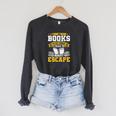 I Don't Read Books To Get Smart Book Lovers Reading Raglan Sleeve Sweatshirt Dark Grey Heather I Don't Read Books To Get Smart Book Lovers Reading Raglan Sleeve Sweatshirt Dark Grey Heather