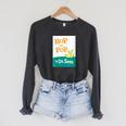 Dr Seuss Hop On Pop Book Cover Raglan Sleeve Sweatshirt Dark Grey Heather Dr Seuss Hop On Pop Book Cover Raglan Sleeve Sweatshirt Dark Grey Heather