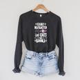 Easily Distracted By Cats And Books Reading Book Lover Raglan Sleeve Sweatshirt Dark Grey Heather Easily Distracted By Cats And Books Reading Book Lover Raglan Sleeve Sweatshirt Dark Grey Heather