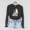 Easily Distracted Cats Coffee And Books Raglan Sleeve Sweatshirt Dark Grey Heather Easily Distracted Cats Coffee And Books Raglan Sleeve Sweatshirt Dark Grey Heather