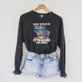 Easily Distracted By Dragons And Books Raglan Sleeve Sweatshirt Dark Grey Heather