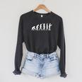 Evolution Reading Raglan Sleeve Sweatshirt Dark Grey Heather