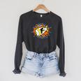 F-Bomb Retro Action Word Comic Book Cartoon Pop Art Raglan Sleeve Sweatshirt Dark Grey Heather F-Bomb Retro Action Word Comic Book Cartoon Pop Art Raglan Sleeve Sweatshirt Dark Grey Heather