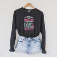 Find A Way Quilter Shirt Quilting And Book Lover Raglan Sleeve Sweatshirt Dark Grey Heather Find A Way Quilter Shirt Quilting And Book Lover Raglan Sleeve Sweatshirt Dark Grey Heather