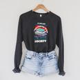 I Was Forced To Put My Book Down And Rejoin Society Reading Raglan Sleeve Sweatshirt Dark Grey Heather