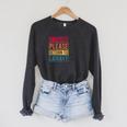 If Found Please Return To Library Retro Book Library Raglan Sleeve Sweatshirt Dark Grey Heather