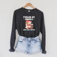 Fueled By Books And Iced Coffee Coffee Read Book Lover Raglan Sleeve Sweatshirt Dark Grey Heather