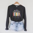 My Weekend Is Fully Booked Book Wildflower Bookish Bookworm Raglan Sleeve Sweatshirt Dark Grey Heather My Weekend Is Fully Booked Book Wildflower Bookish Bookworm Raglan Sleeve Sweatshirt Dark Grey Heather