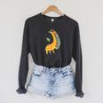Giraffe Books Raglan Sleeve Sweatshirt Dark Grey Heather