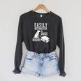 Golden Retriever Easily Distracted By Books And Dogs Premium Tri-Blend Raglan Sleeve Sweatshirt Dark Grey Heather Golden Retriever Easily Distracted By Books And Dogs Premium Tri-Blend Raglan Sleeve Sweatshirt Dark Grey Heather