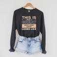 This Is What A Great Comic Book Artist Looks Like Raglan Sleeve Sweatshirt Dark Grey Heather