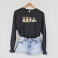 Group Bunny Beagles Easter Reading Book Hunting Eggs Owner Raglan Sleeve Sweatshirt Dark Grey Heather Group Bunny Beagles Easter Reading Book Hunting Eggs Owner Raglan Sleeve Sweatshirt Dark Grey Heather