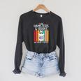 I Like Hamsters & Books And Maybe 3 People Hamster Lover Raglan Sleeve Sweatshirt Dark Grey Heather