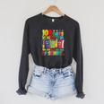 Happy 100 Day Of School Teacher Book 100 Days Of School Raglan Sleeve Sweatshirt Dark Grey Heather Happy 100 Day Of School Teacher Book 100 Days Of School Raglan Sleeve Sweatshirt Dark Grey Heather