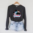 Hawaii Five-0 Book'Em Danno Raglan Sleeve Sweatshirt Dark Grey Heather
