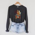 Hot Girls Read BooksSpicy Bookish Girl Dark Romance Reader Raglan Sleeve Sweatshirt Dark Grey Heather