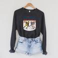Ice Hockey Romance Reader Book Lover Reading Smut Smutty Raglan Sleeve Sweatshirt Dark Grey Heather