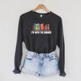 I'm With The Banned Books I Read Books Book Lovers Raglan Sleeve Sweatshirt Dark Grey Heather I'm With The Banned Books I Read Books Book Lovers Raglan Sleeve Sweatshirt Dark Grey Heather