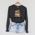 I'm With The Banned Books Reading Addict Book Lover Raglan Sleeve Sweatshirt Dark Grey Heather