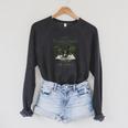 I'm A Dragon Not A Worm Book Raglan Sleeve Sweatshirt Dark Grey Heather