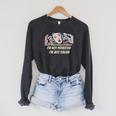 I’m Not Perverted I’m Just Italian In Comic Books Raglan Sleeve Sweatshirt Dark Grey Heather