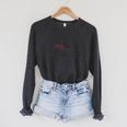Intellectual Hedgehog Reading Book Literature Raglan Sleeve Sweatshirt Dark Grey Heather