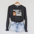 Intelligent People Don't Ban Books Reading Bookish Librarian Raglan Sleeve Sweatshirt Dark Grey Heather