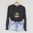 Introverted Book Club Member Anti Social Reader Premium Tri-Blend Raglan Sleeve Sweatshirt Dark Grey Heather