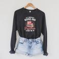 If It Involves Books And Pajamas Count Me In Book Lover Cozy Raglan Sleeve Sweatshirt Dark Grey Heather
