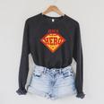 Jesus Is My Superhero Hero Fun Comic Book Raglan Sleeve Sweatshirt Dark Grey Heather Jesus Is My Superhero Hero Fun Comic Book Raglan Sleeve Sweatshirt Dark Grey Heather