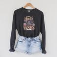 Just a Girl Who Loves Books Reading Lover Aesthetic Raglan Sleeve Sweatshirt Dark Grey Heather