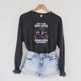 Just A Girl Who Loves Dragons And Books Raglan Sleeve Sweatshirt Dark Grey Heather Just A Girl Who Loves Dragons And Books Raglan Sleeve Sweatshirt Dark Grey Heather