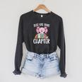 Just One More Chapter Book Lover Librarian Teacher For Men Women Kids Raglan Sleeve Sweatshirt Dark Grey Heather
