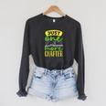 Just One More Chapter Bookworm Book Reading Raglan Sleeve Sweatshirt Dark Grey Heather