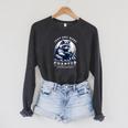 Just One More Chapter Raccoon Book Lover Raglan Sleeve Sweatshirt Dark Grey Heather