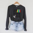 I Just Want To Read Books And Pet My Boston Terrier Raglan Sleeve Sweatshirt Dark Grey Heather