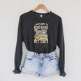 I Just Want To Read Books And Pet Cats Cat Reading Raglan Sleeve Sweatshirt Dark Grey Heather I Just Want To Read Books And Pet Cats Cat Reading Raglan Sleeve Sweatshirt Dark Grey Heather
