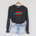 Kansas City Missouri MO Pop Art Comic Book Inspired Raglan Sleeve Sweatshirt Dark Grey Heather
