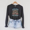 Librarian Bookworm Library Day Reading Books Raglan Sleeve Sweatshirt Dark Grey Heather
