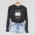 Librarian Just One More Chapter Bookish Cute Book Reading Raglan Sleeve Sweatshirt Dark Grey Heather Librarian Just One More Chapter Bookish Cute Book Reading Raglan Sleeve Sweatshirt Dark Grey Heather
