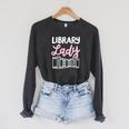 Librarian Library Books Reading Reader Raglan Sleeve Sweatshirt Dark Grey Heather Librarian Library Books Reading Reader Raglan Sleeve Sweatshirt Dark Grey Heather