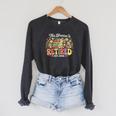 This Librarian Is Retired 2026 Book Lover Retirement Reading Premium Tri-Blend Raglan Sleeve Sweatshirt Dark Grey Heather