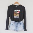 Library Squad Christmas Book Team Xmas Reading Lover Raglan Sleeve Sweatshirt Dark Grey Heather Library Squad Christmas Book Team Xmas Reading Lover Raglan Sleeve Sweatshirt Dark Grey Heather