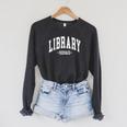 Library Squad Teacher Librarian Book Lover For Women Men Raglan Sleeve Sweatshirt Dark Grey Heather Library Squad Teacher Librarian Book Lover For Women Men Raglan Sleeve Sweatshirt Dark Grey Heather