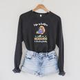 Life Is Better With A Hedgehog And Reading Books Raglan Sleeve Sweatshirt Dark Grey Heather