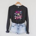 I Lift So I Can Carry More Books Reader Weightlifting Raglan Sleeve Sweatshirt Dark Grey Heather
