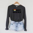 I Love Hot Geeks Cute Pride Gamer Book Nerd Fandom Fan Premium Tri-Blend Raglan Sleeve Sweatshirt Dark Grey Heather I Love Hot Geeks Cute Pride Gamer Book Nerd Fandom Fan Premium Tri-Blend Raglan Sleeve Sweatshirt Dark Grey Heather