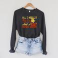 i Love Reading Apparel All i Need Is My Dog And a Good Book Men Women Raglan Sleeve Sweatshirt Dark Grey Heather