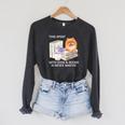 Love Reading Books And Pomeranian Dog Watercolor Art Raglan Sleeve Sweatshirt Dark Grey Heather Love Reading Books And Pomeranian Dog Watercolor Art Raglan Sleeve Sweatshirt Dark Grey Heather